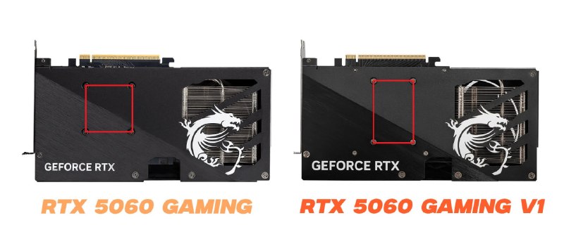 MSI перевела RTX 5060 на другой чип