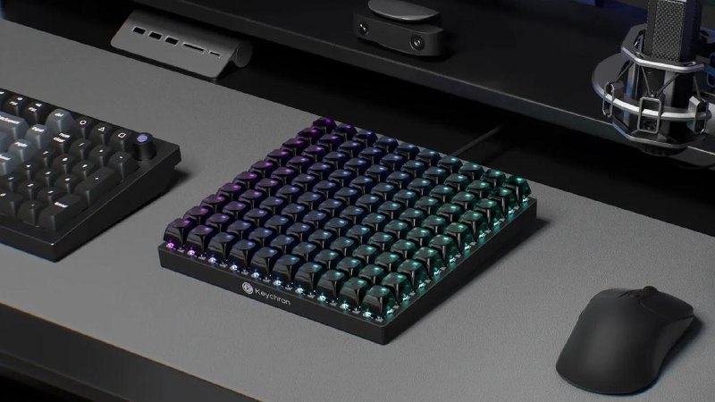 Keychron показала макропад на 100 клавиш