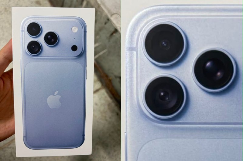 Засветилась коробка iPhone 18 Pro