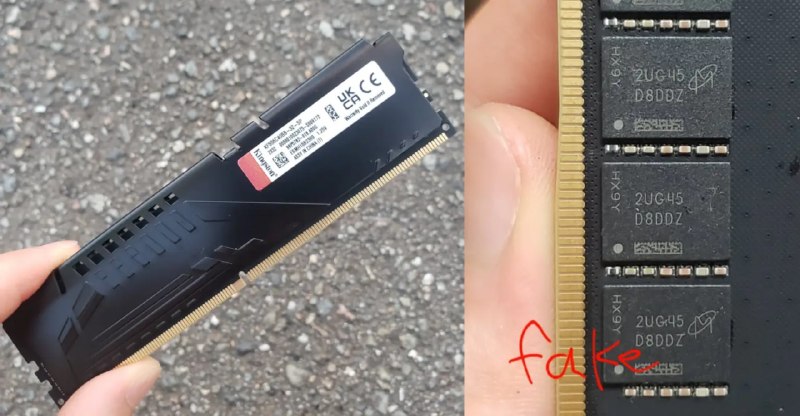 На рынке всплыли фейковые DDR5 на чипах DDR4