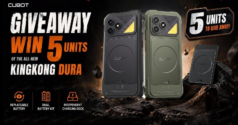 CUBOT показала защищённый KINGKONG Dura со сменным аккумулятором