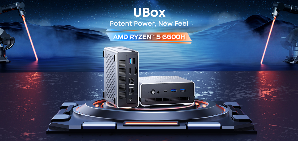 CHUWI представила мини-ПК UBox с AMD Ryzen 5 6600H и Windows 11 Pro