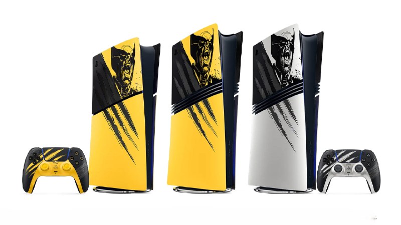 Лимитированная PS5 в стиле Marvel's Wolverine