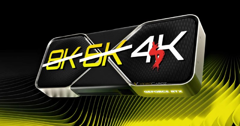 RTX 5090 резко проседает в 6K