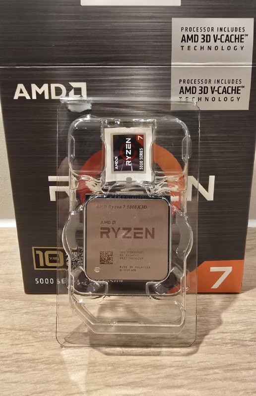 Вместо кулера за $26 покупателю прислали Ryzen 7 5800X3D