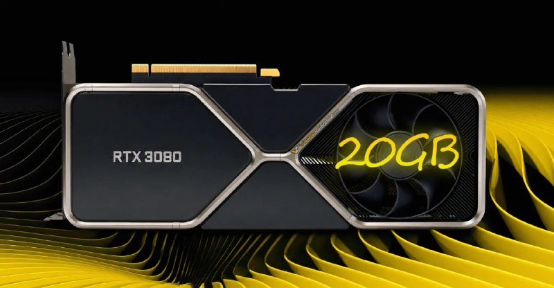 В Китае массово продают RTX 3080 на 20 ГБ
