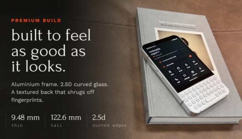 Minimal Phone 2 показали с клавиатурой в духе BlackBerry